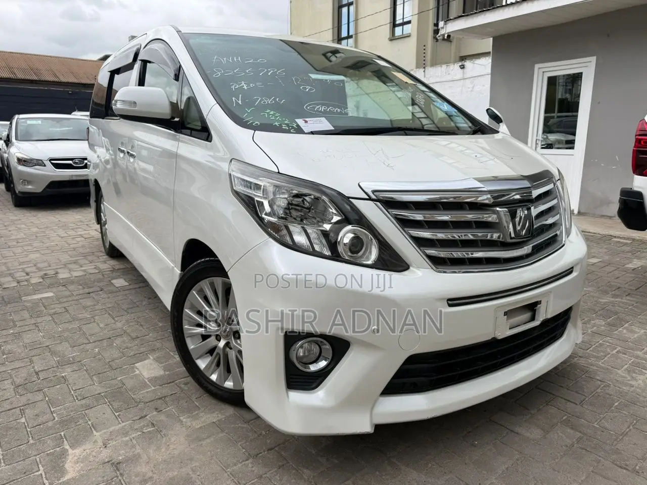 Toyota Alphard 2013 White