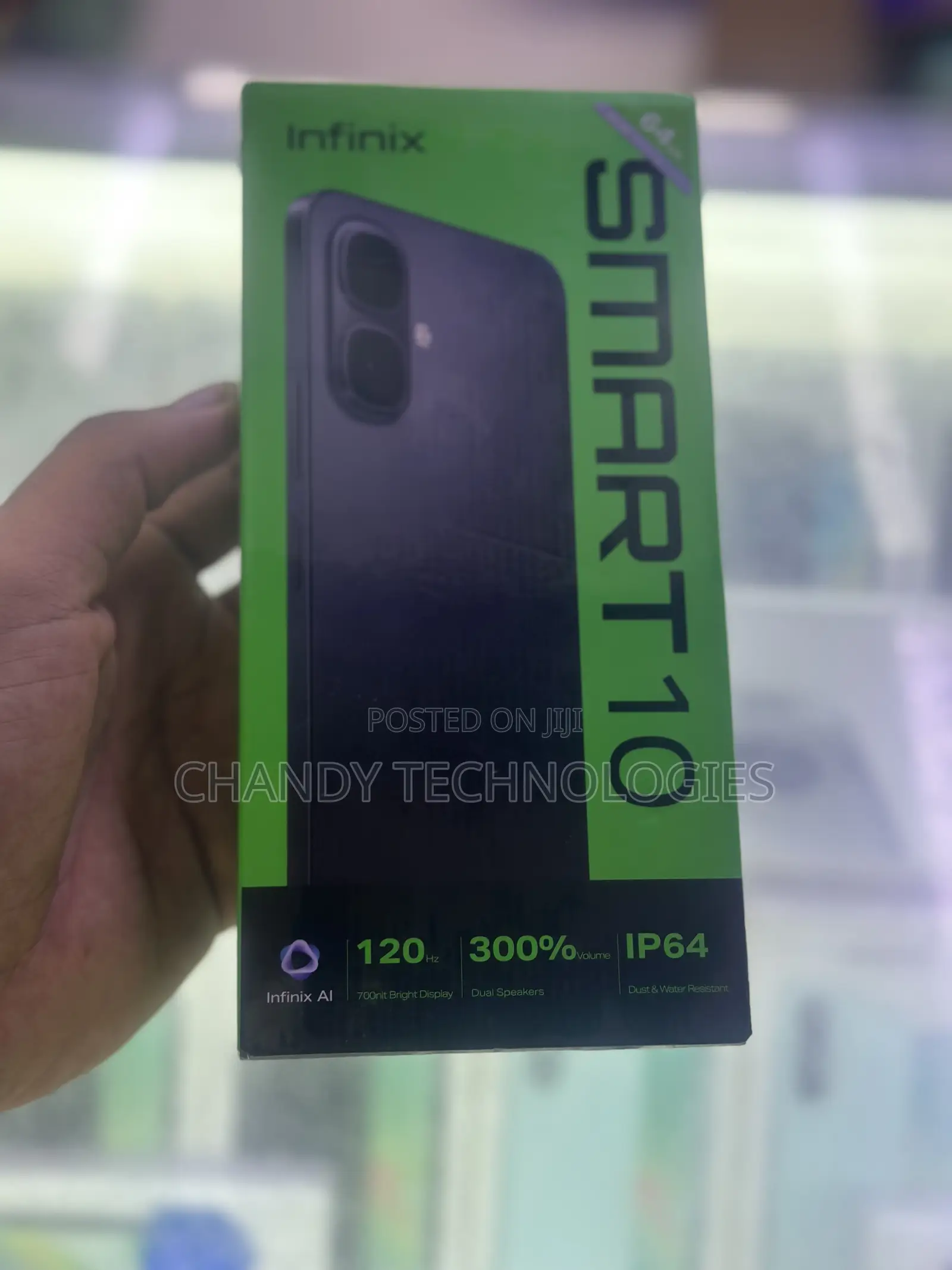 New Infinix Smart 10 64 GB Black