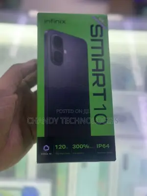 New Infinix Smart 10 64 GB Black