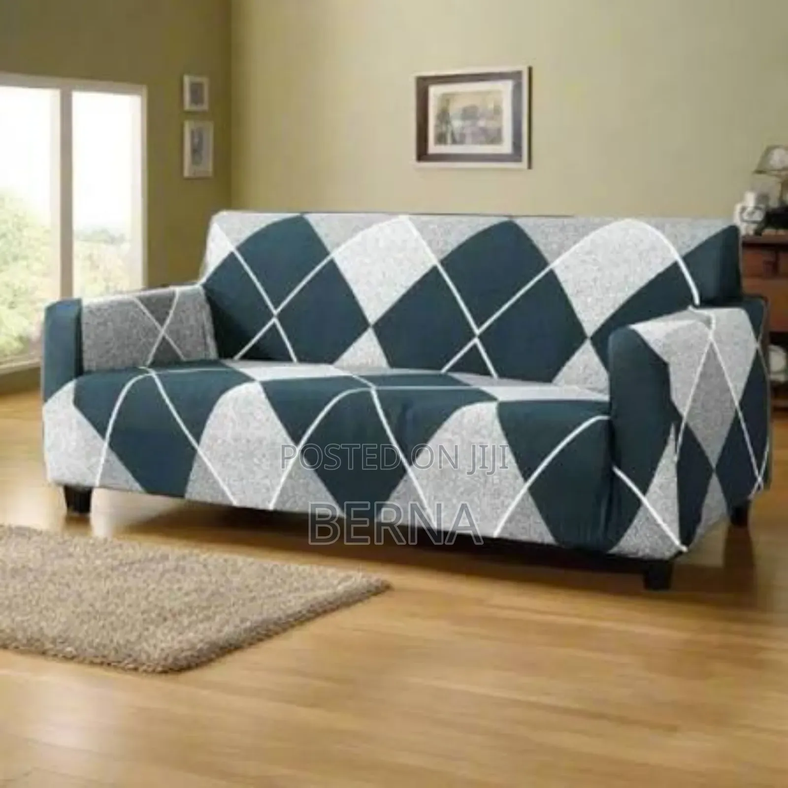 Sofacover Set 3-2-1-1 + 4pillows