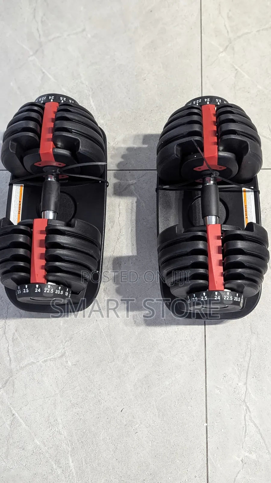 Adjustable Dumbbell 24kg (Pair) – Home Gym Essential