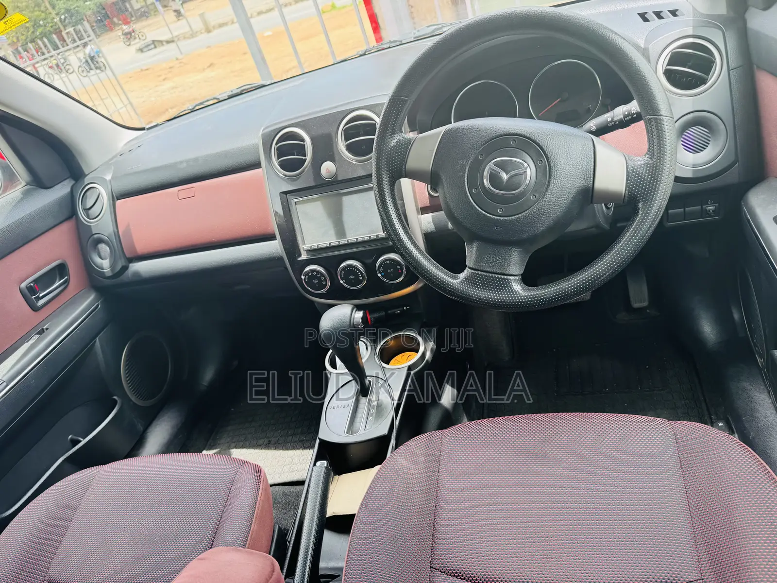 Mazda Verisa 2008 Maroon