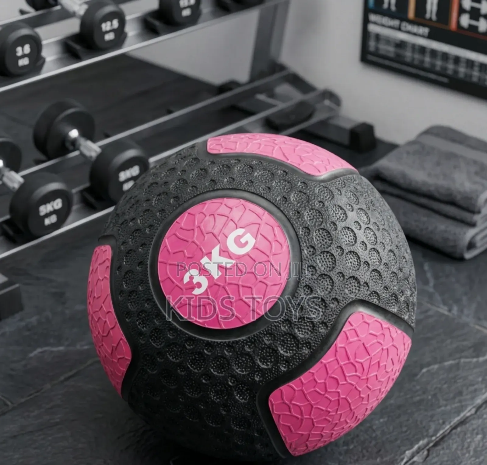 3kg Medicine Ball Available