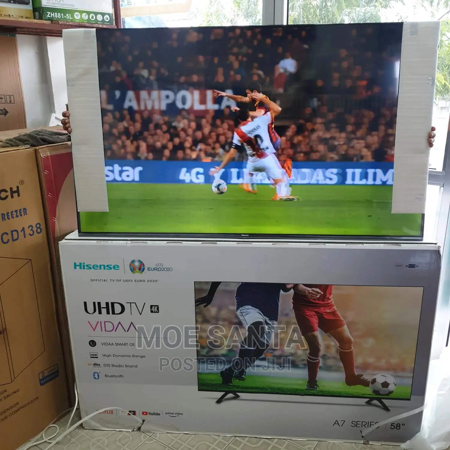Hisense Smart 4K TV 58 Inches