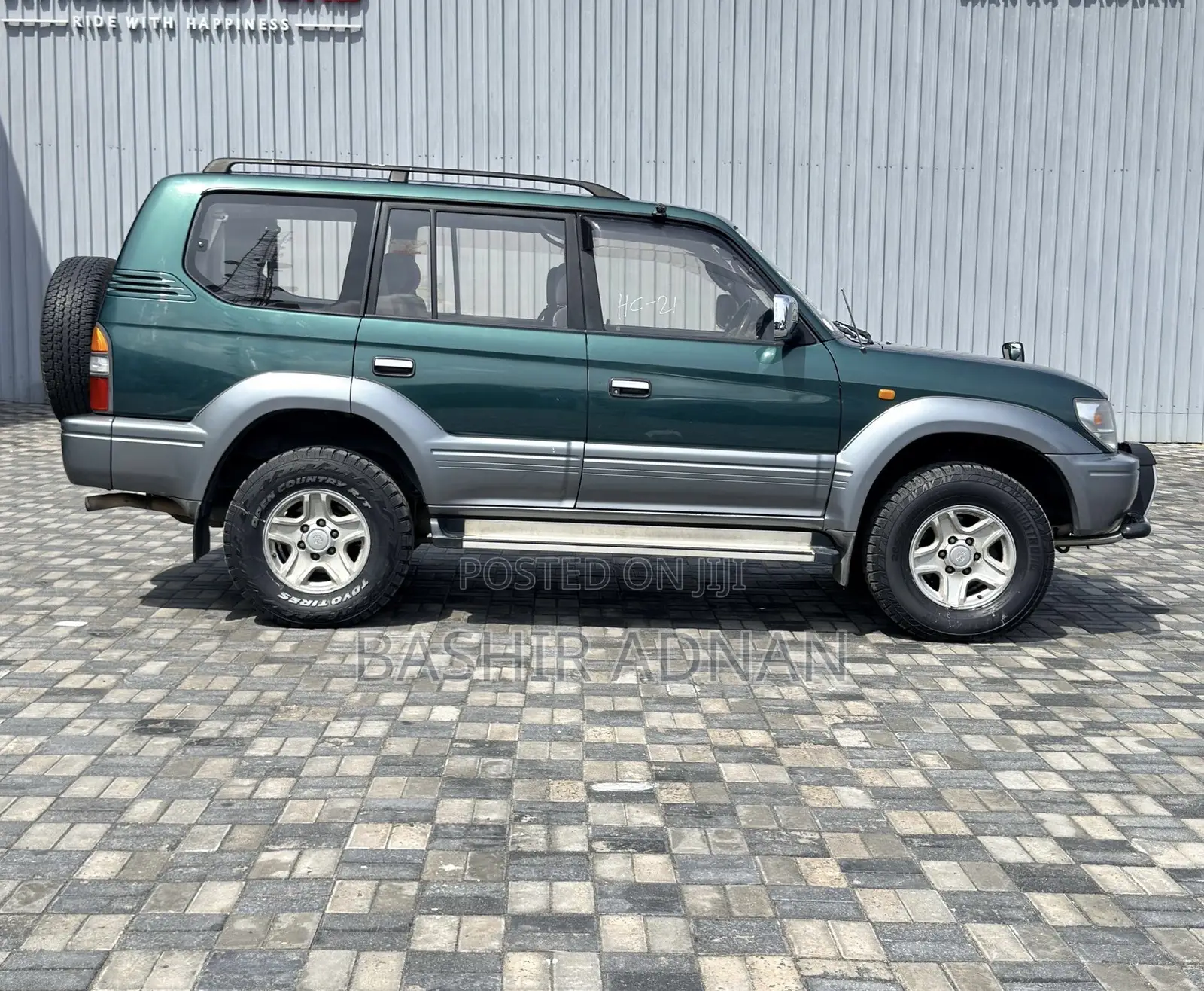 Toyota Land Cruiser Prado 3.0 TD 1996 Green