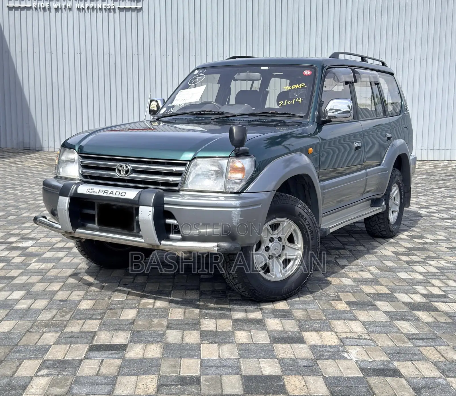 Toyota Land Cruiser Prado 3.0 TD 1996 Green