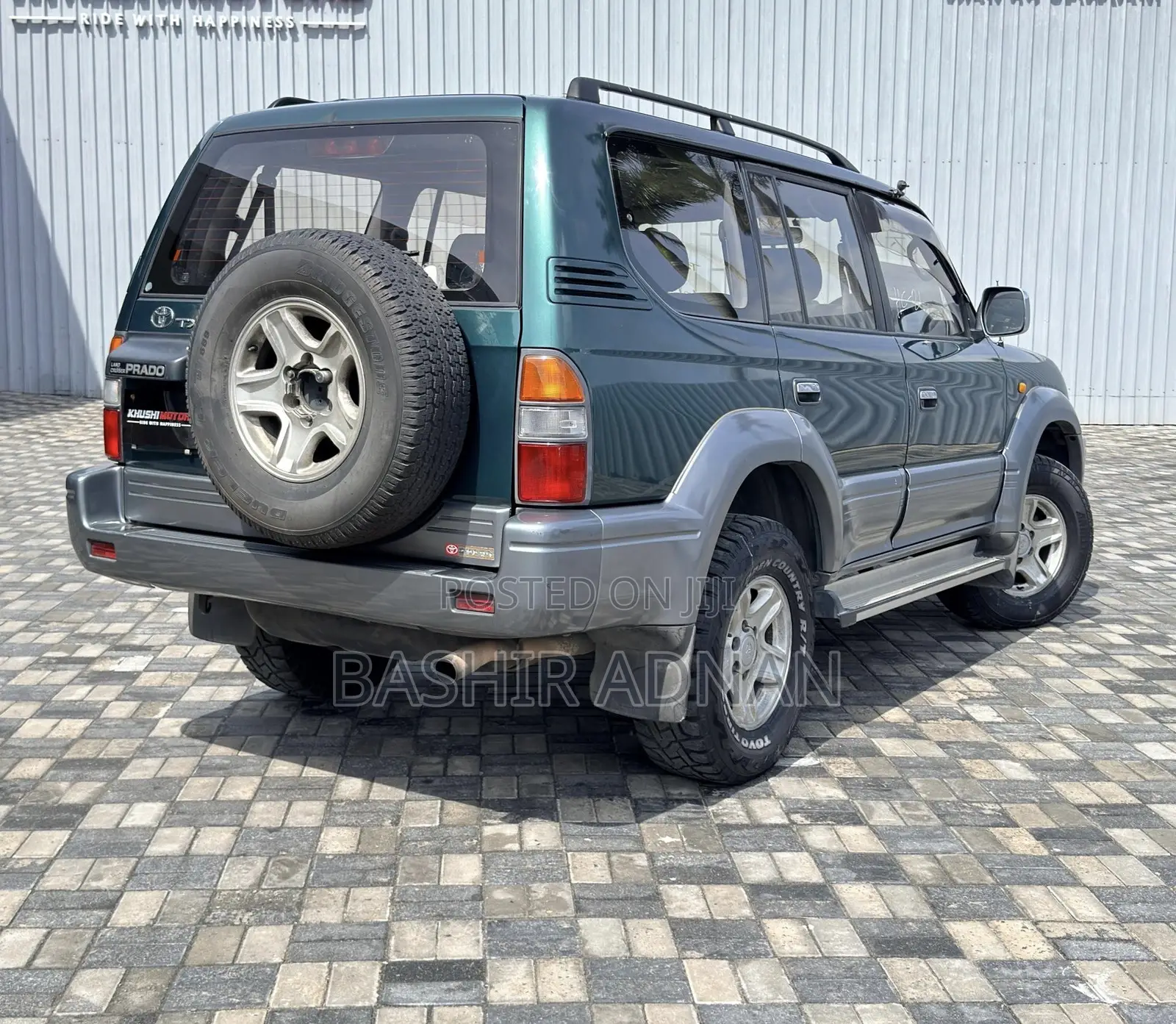 Toyota Land Cruiser Prado 3.0 TD 1996 Green