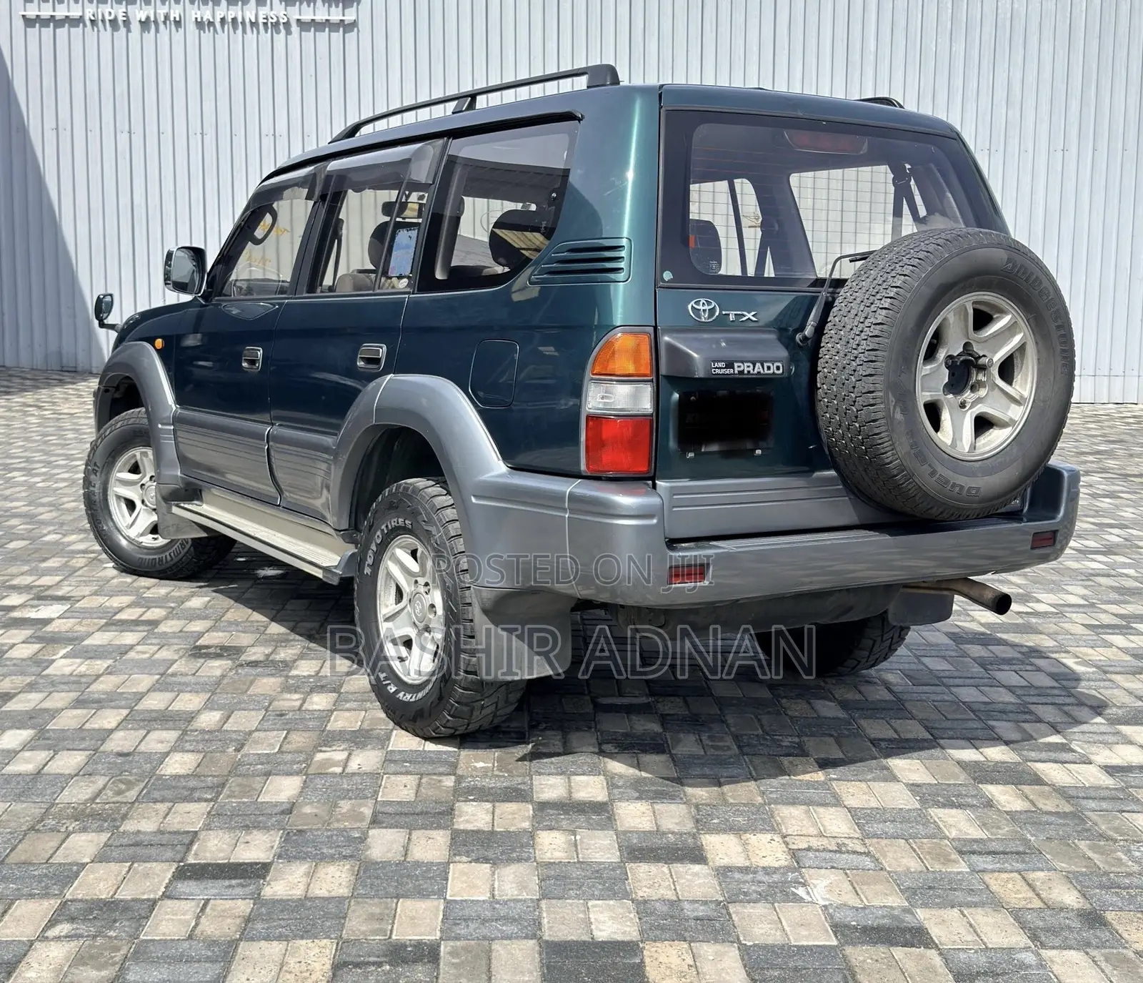 Toyota Land Cruiser Prado 3.0 TD 1996 Green