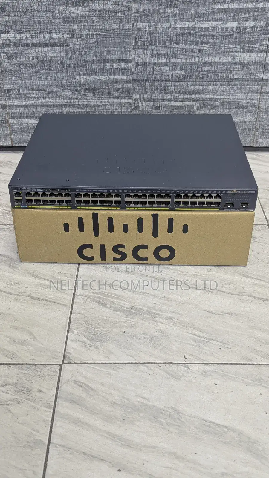 Cisco 2960x Poe+ 48 Ports 10g