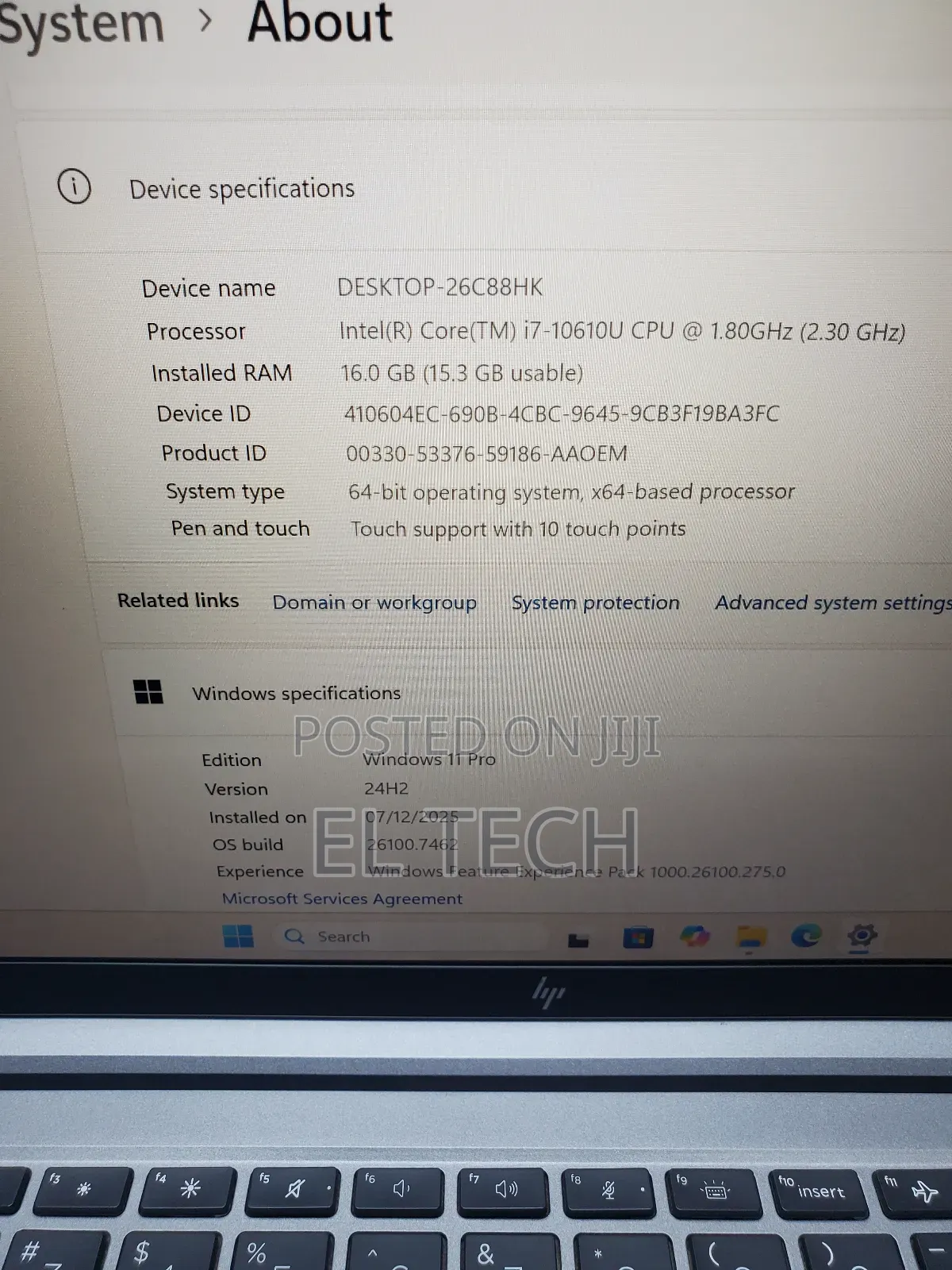 Laptop HP ZBook Firefly 14 G7 16GB Intel Core i7 SSD 256GB