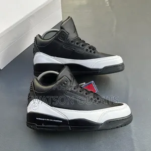 Men's Leather Shoes Air Jordan 3 and Brand New Very Stylish