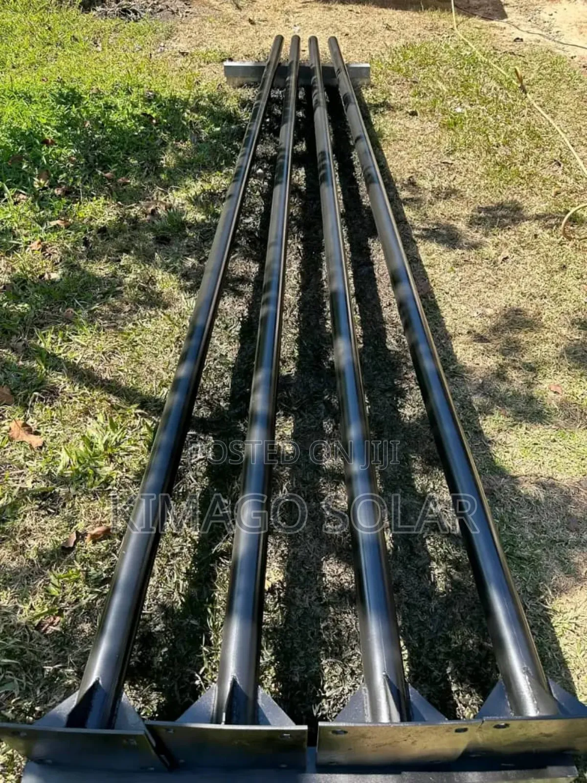 Solar Street Light Pole 6m Tapered Class B Chuma Bei Competitive