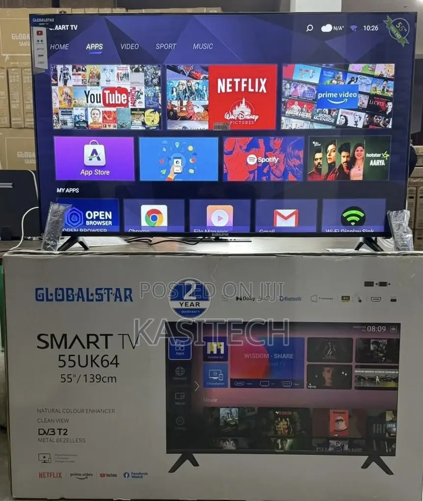 Global Star Smart Tv 55” Inch