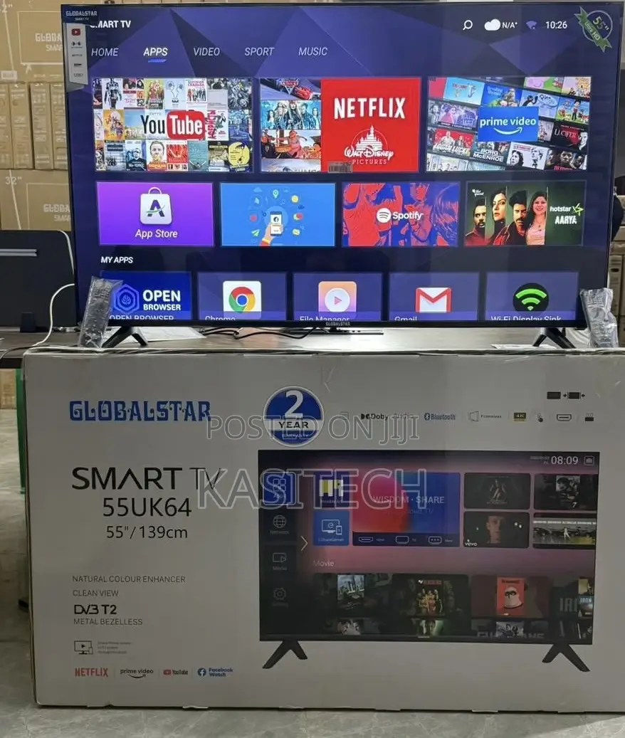 Global Star Smart Tv 55” Inch