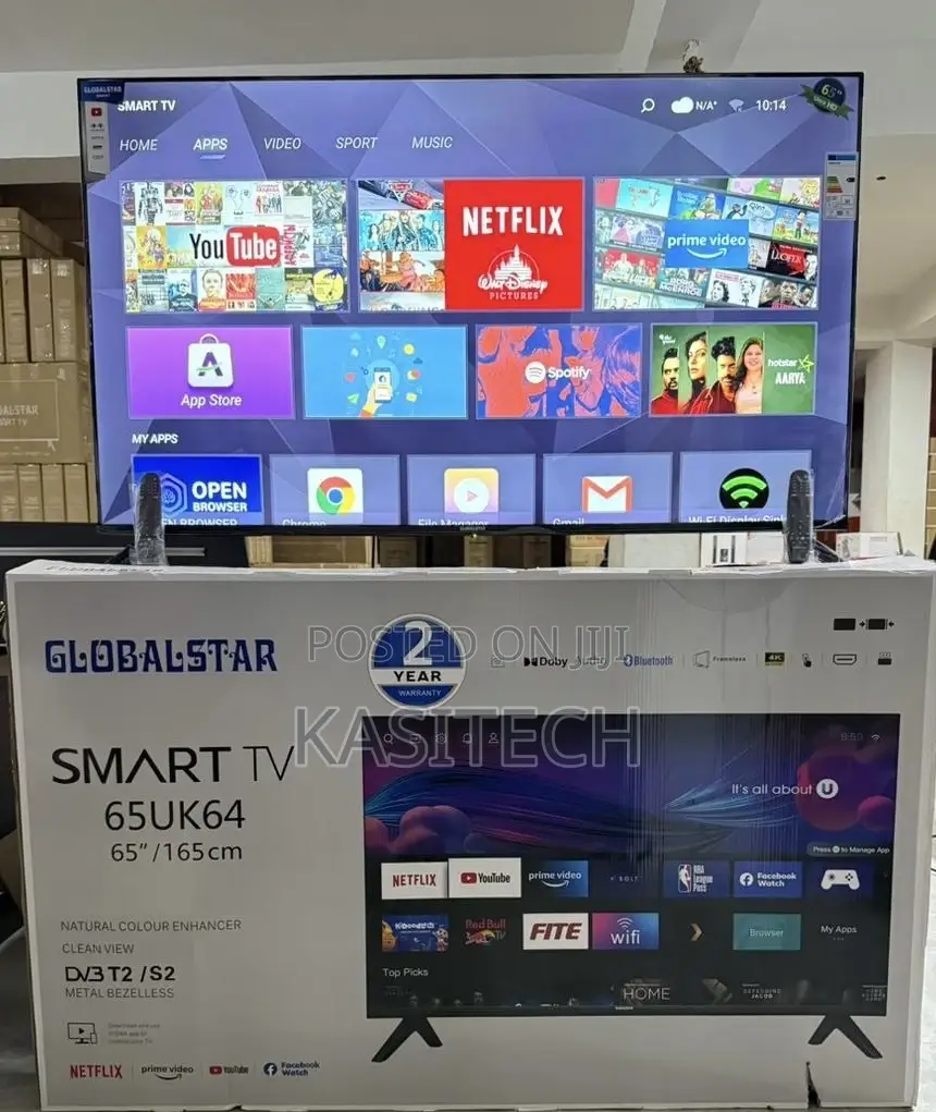 Global Star Smart Tv 65” 