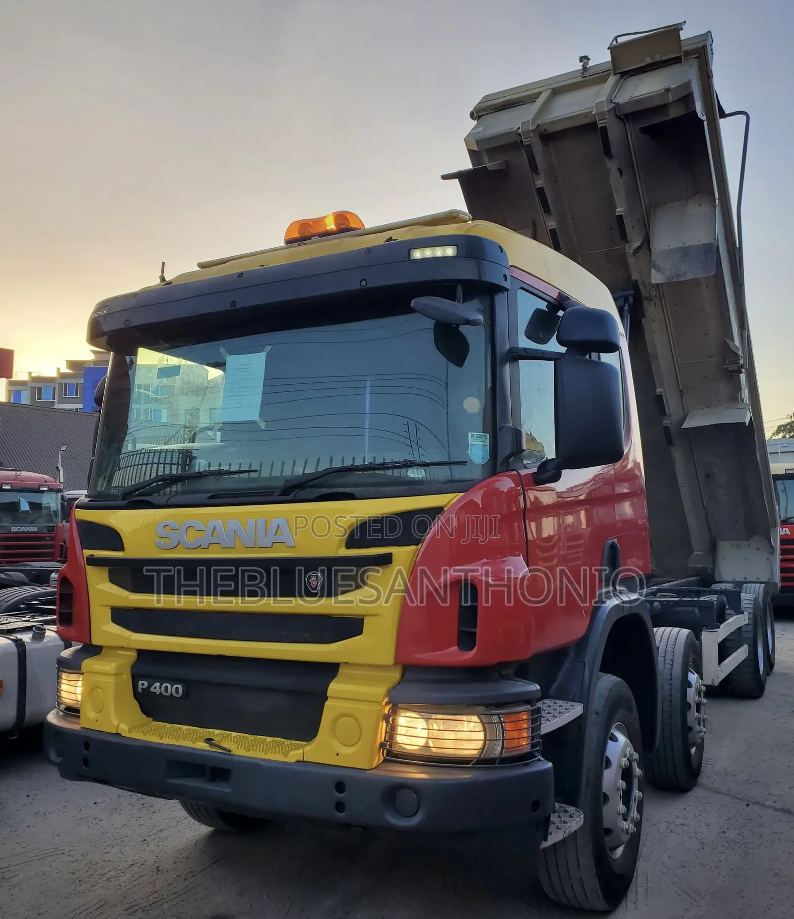 Scania 2014 Yellow