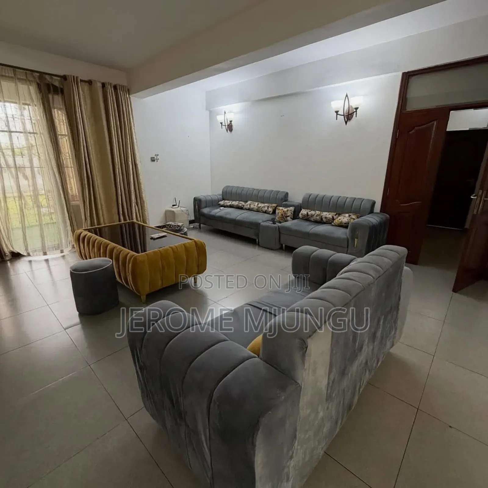 Furnished 3bdrm Apartment in Mikocheni for rent