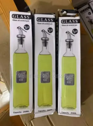 Glass Oil Control Pot-250mls/500mls