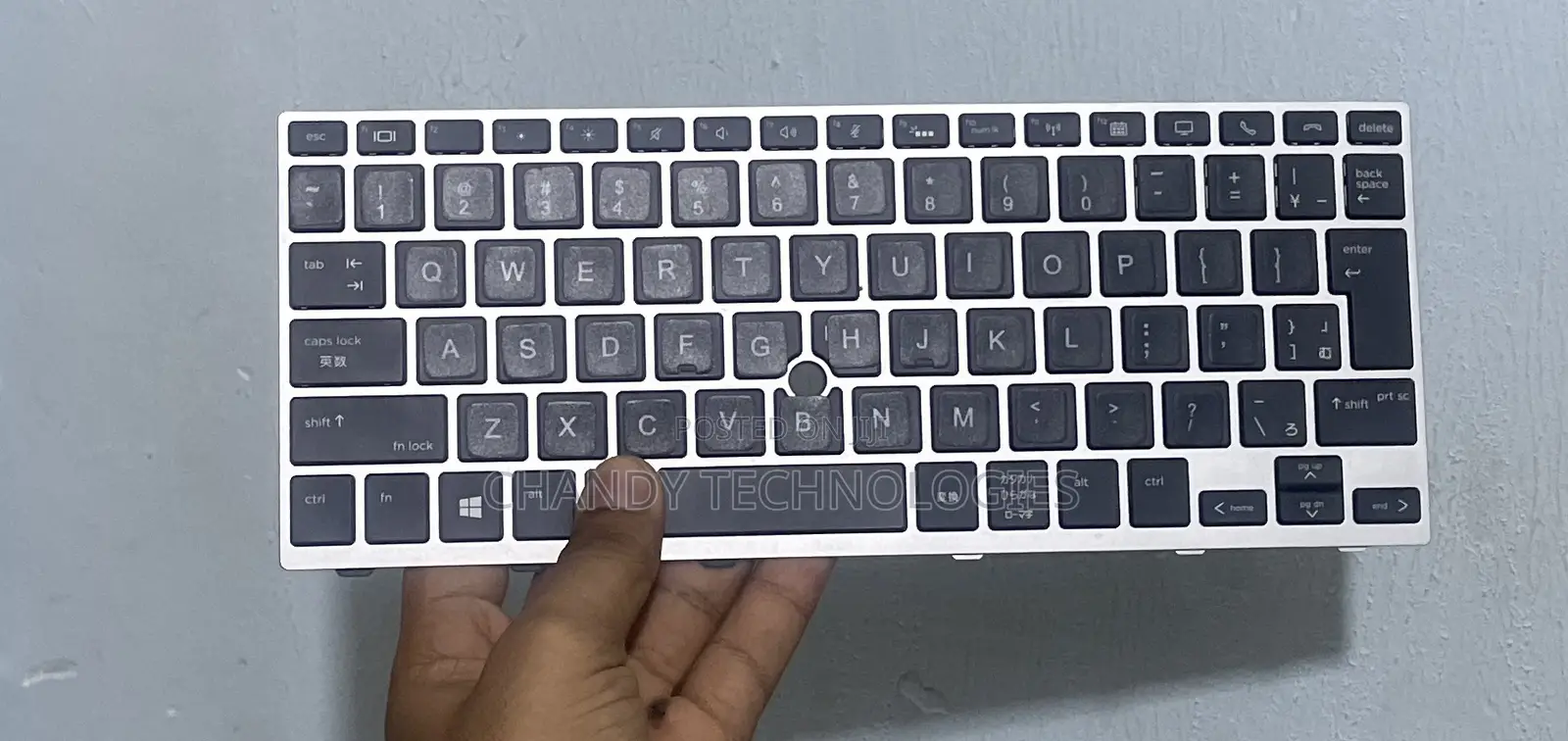 Laptop Keyboard for Hp Elitebook 830 G6 Black Us English Layout