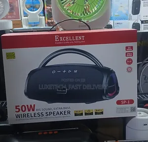 Excellent Sp-1 Wireless Speaker 50w and RGB Lighting