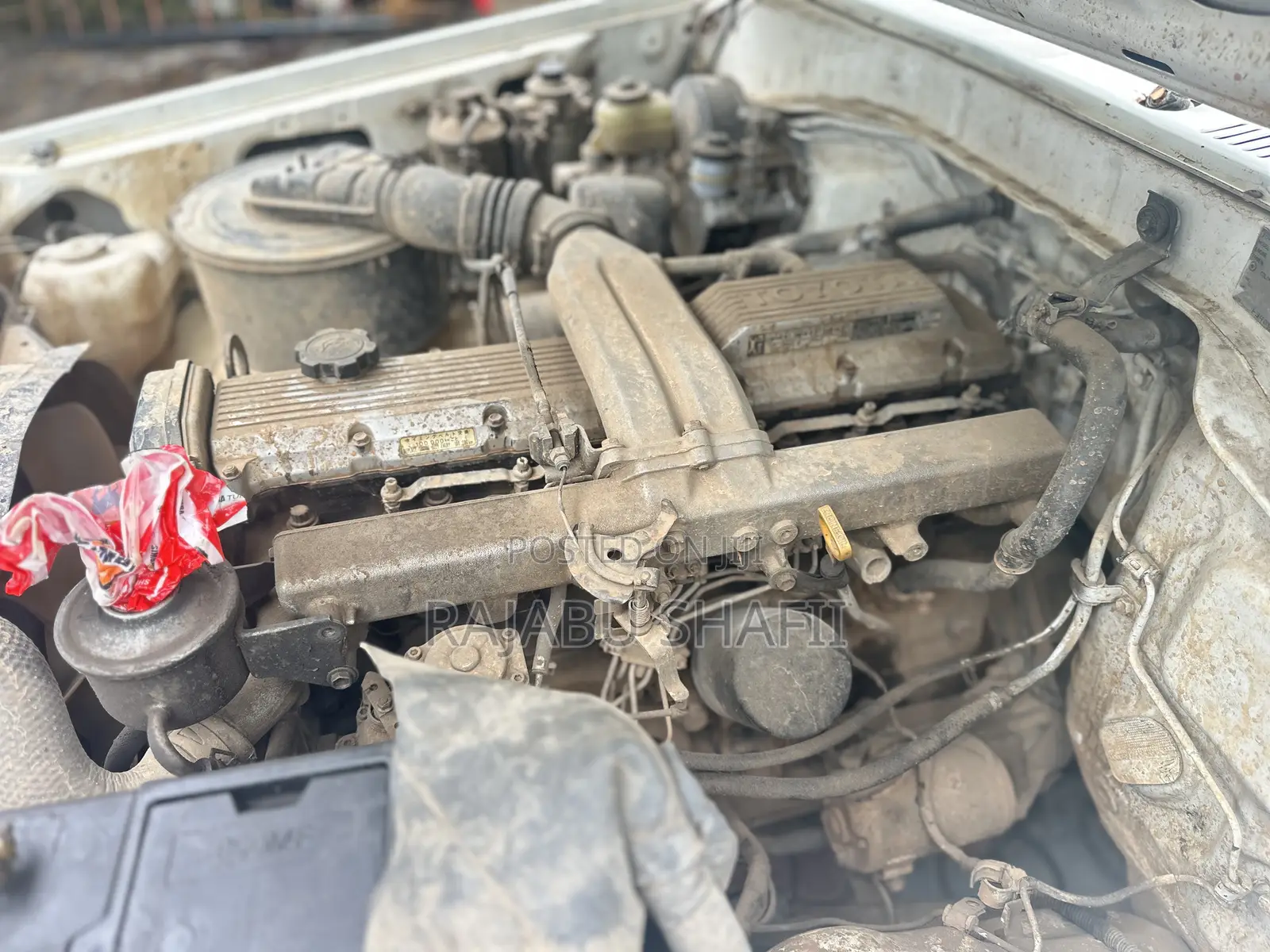 Toyota Land Cruiser 90 1997 White