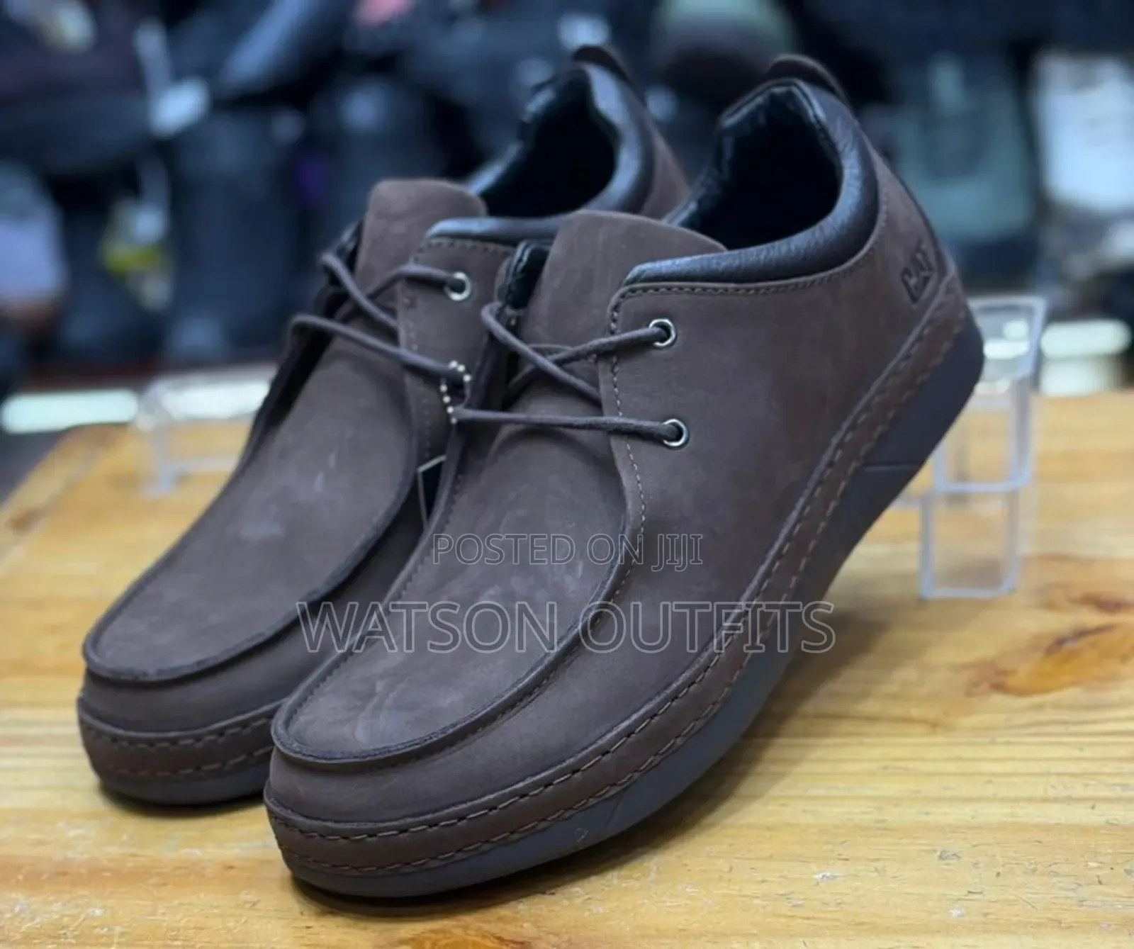 Extremely Very Stylish Cat Brand New Men's Leather Shoes