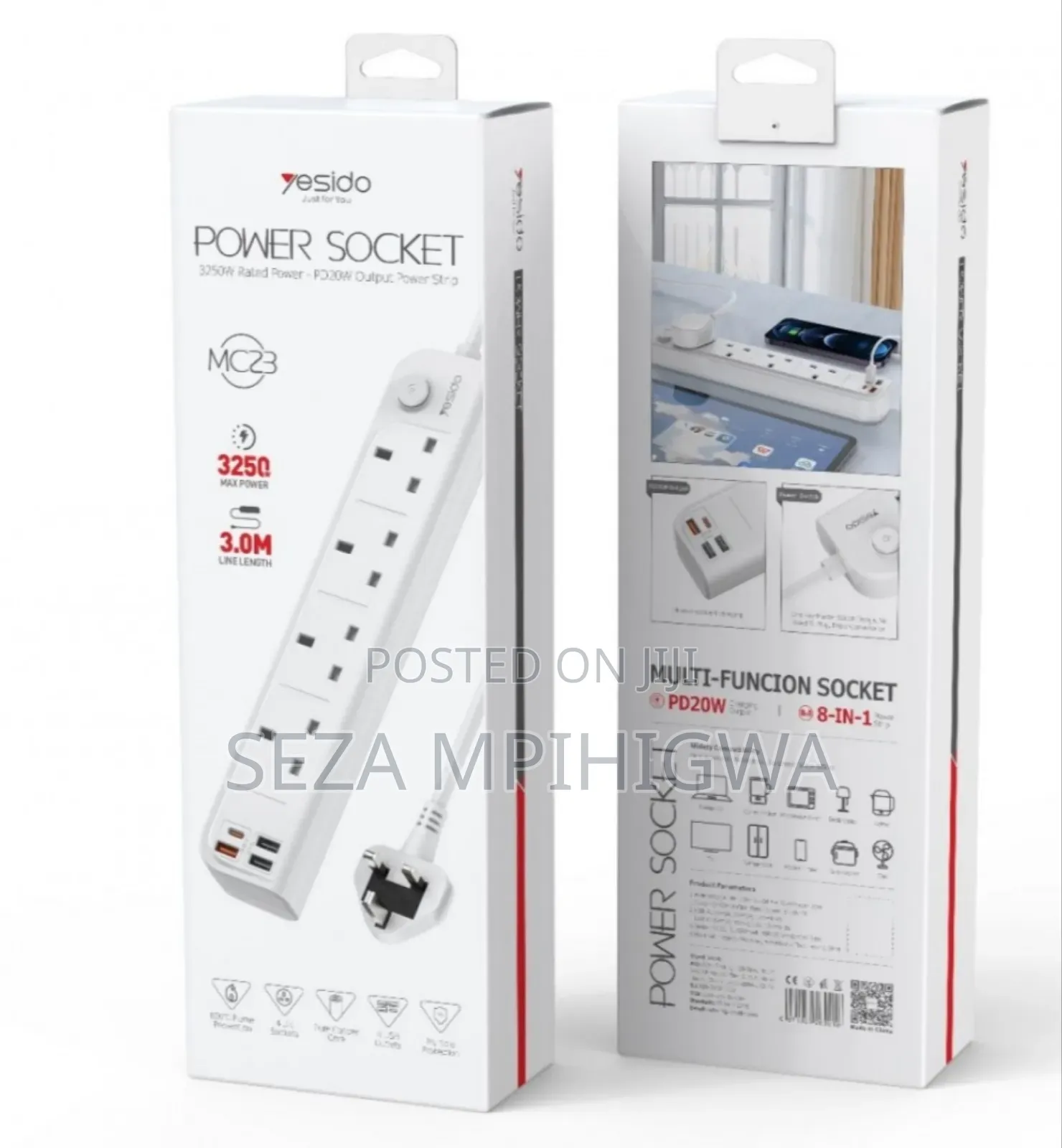 Yesido Power Socket