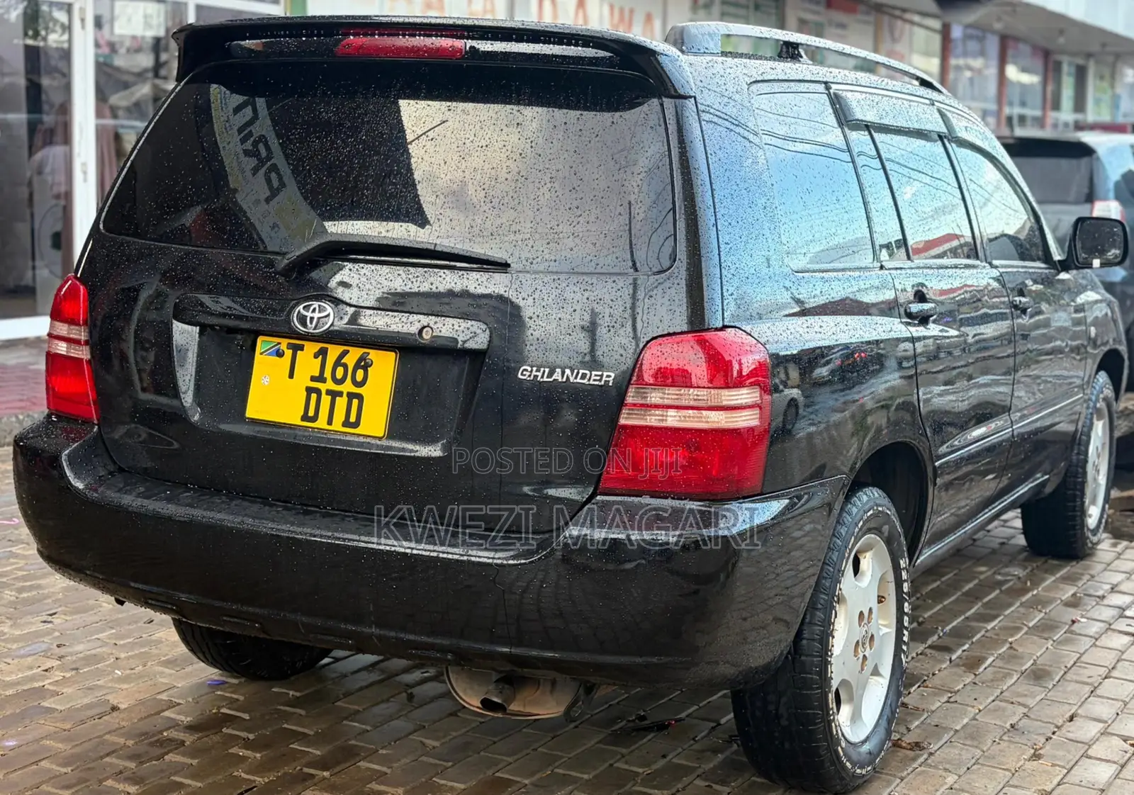 Toyota Kluger 2004 Black