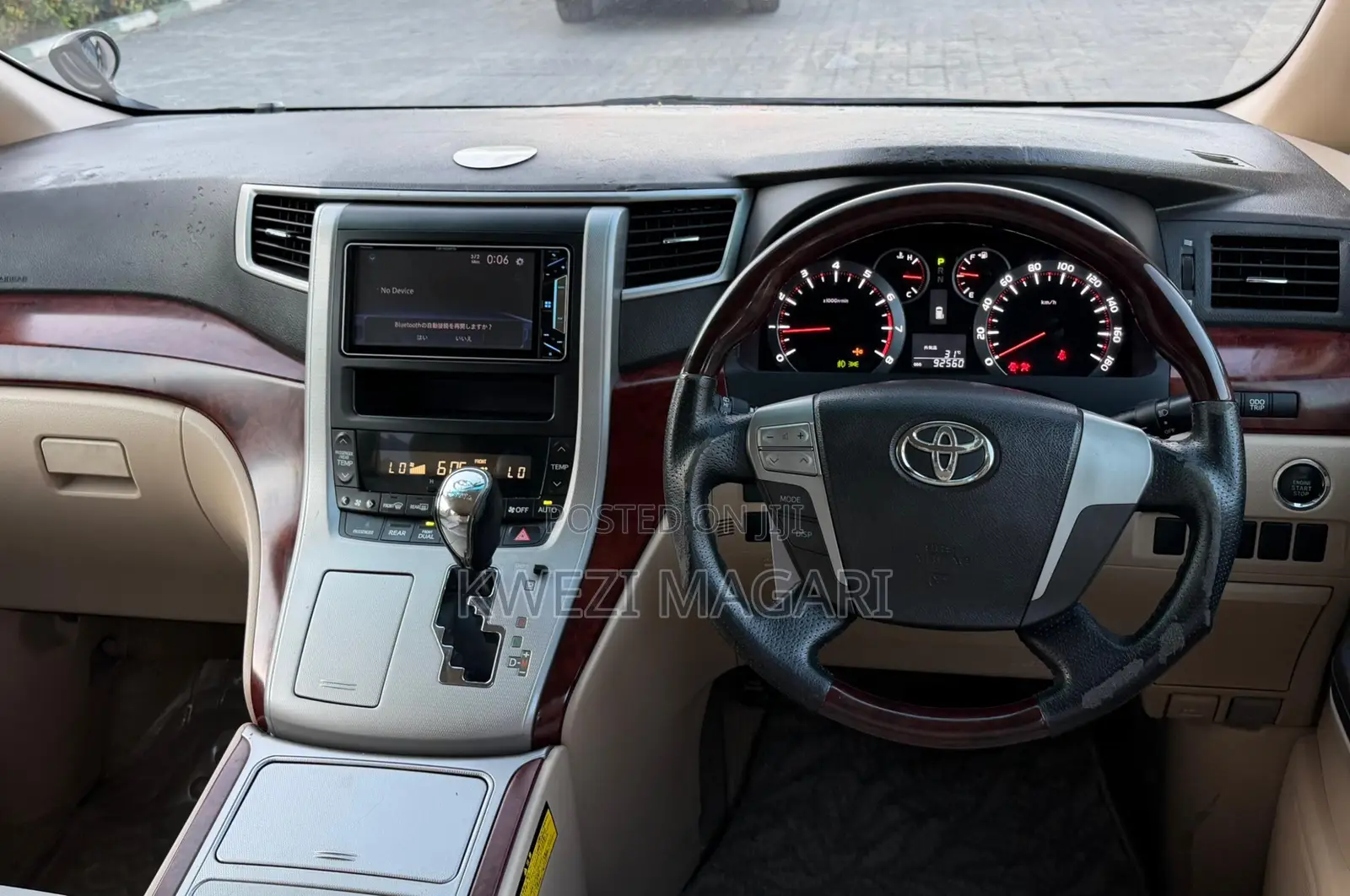 Toyota Alphard 2009 Black