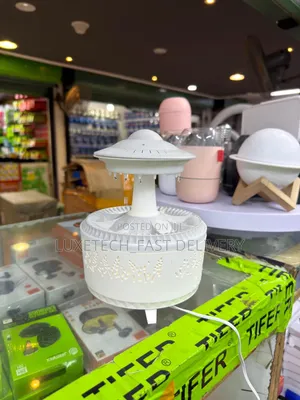 Raindrop Humidifier - Air Humidifier and an Aromatherapy Diffuser