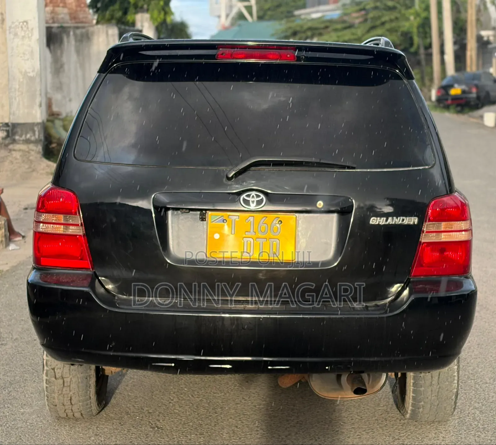 Toyota Kluger 2004 Black