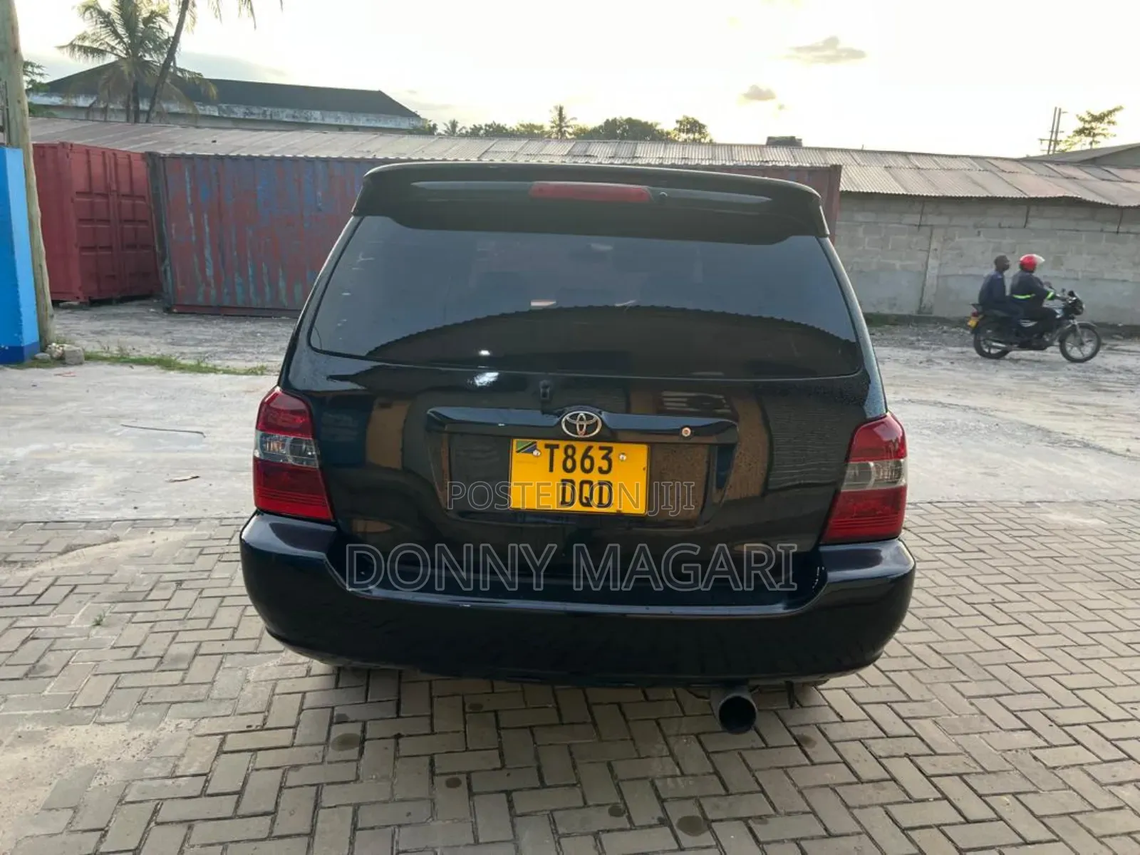 Toyota Kluger 2005 Black