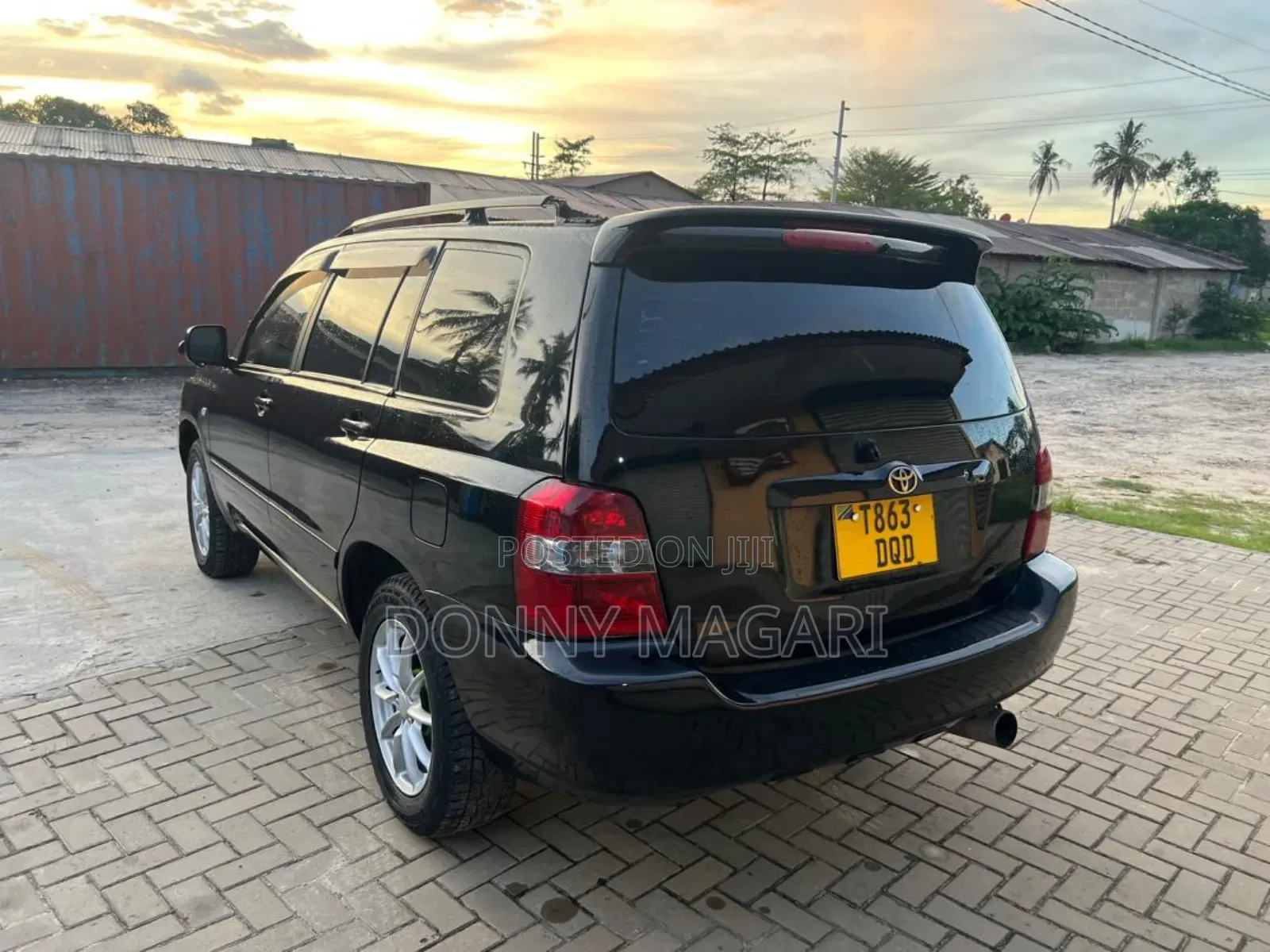 Toyota Kluger 2005 Black