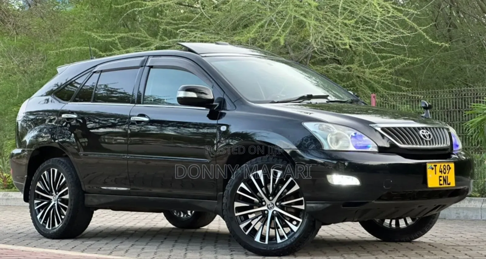 Toyota Harrier 2.4 2008 Black