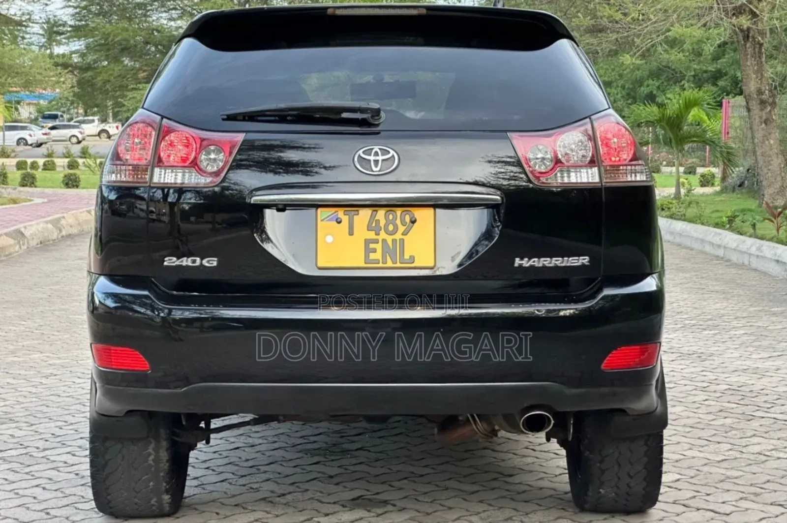 Toyota Harrier 2.4 2008 Black