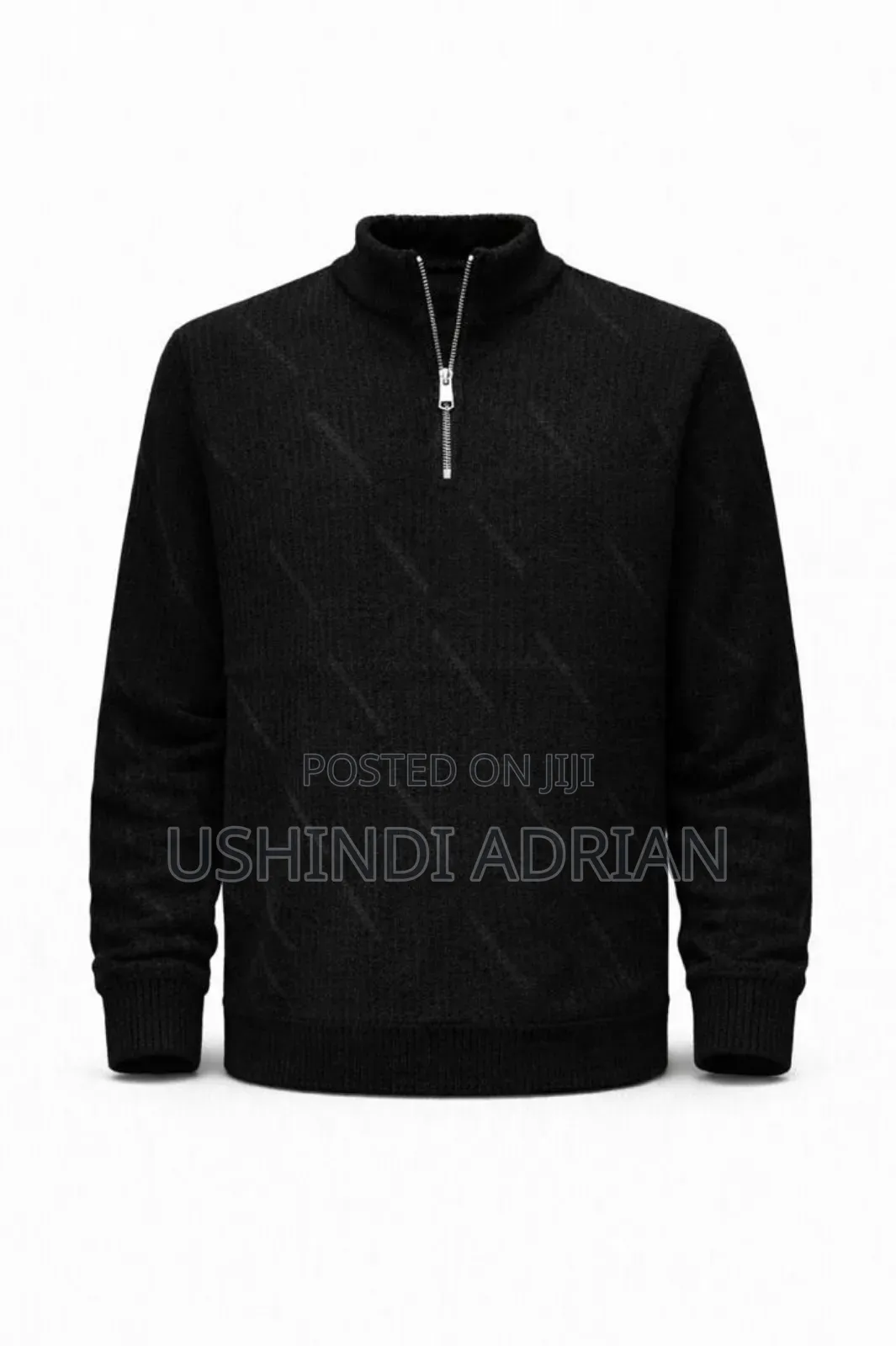 Sweta Nzito Zip Nusu–Style Ya Kiwango Cha Juu! 