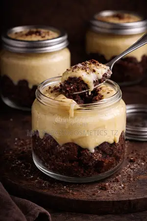 Chocolate Concrete ( Custard Jars)