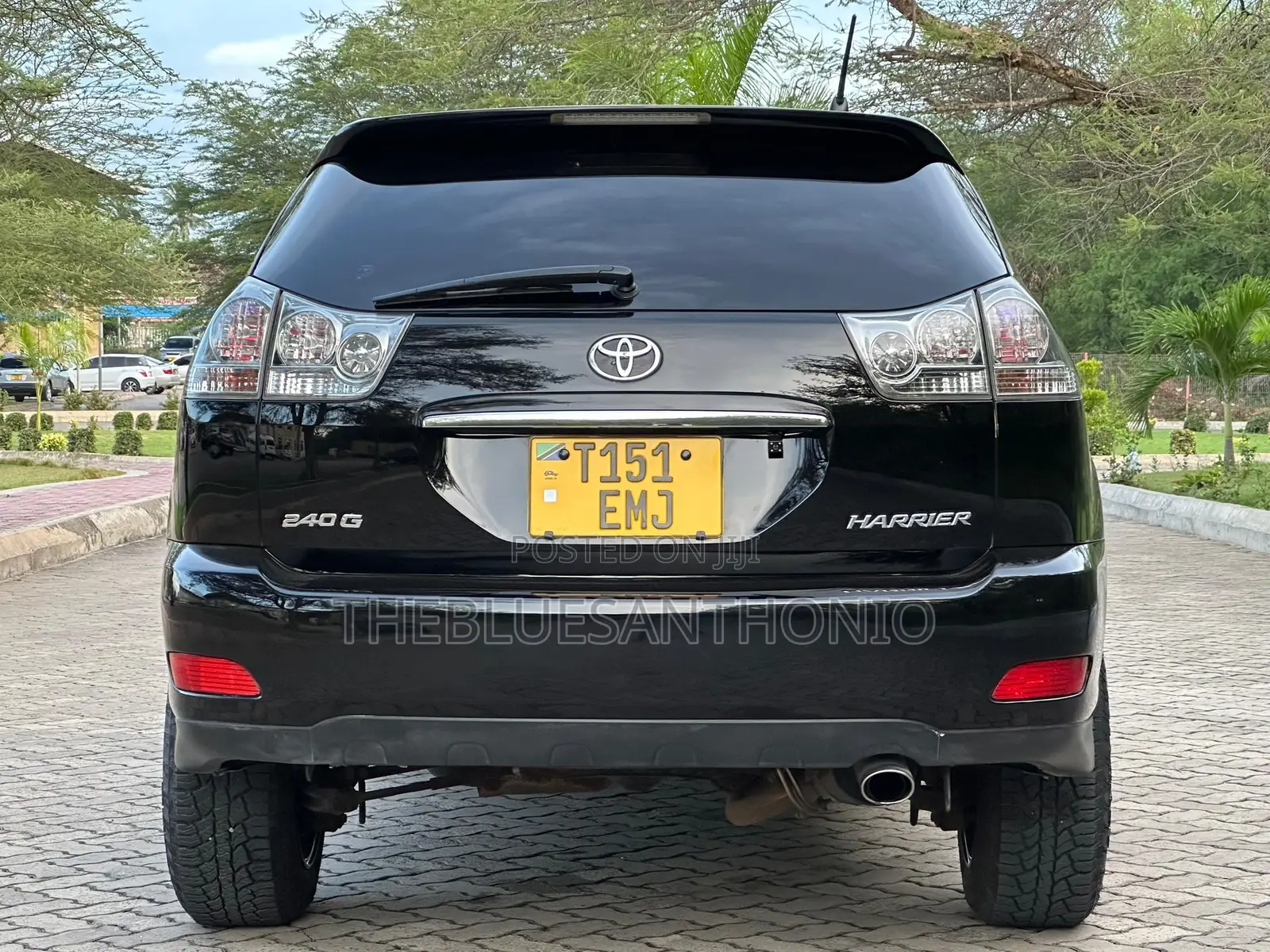 Toyota Harrier 2008 Black