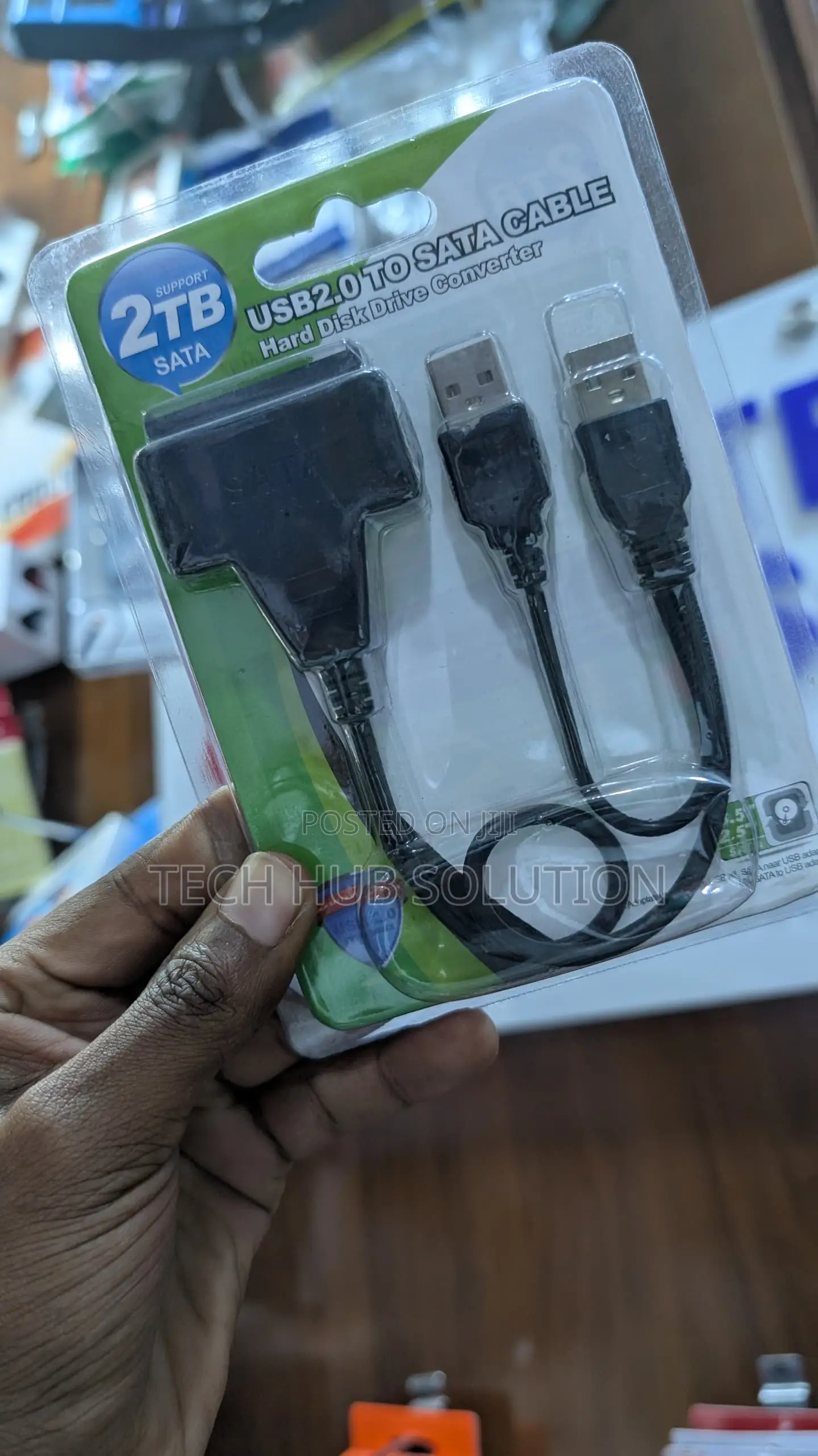 Usb 2.0 to Sata Cable (Hdd/SSD Hard Drive Converter)