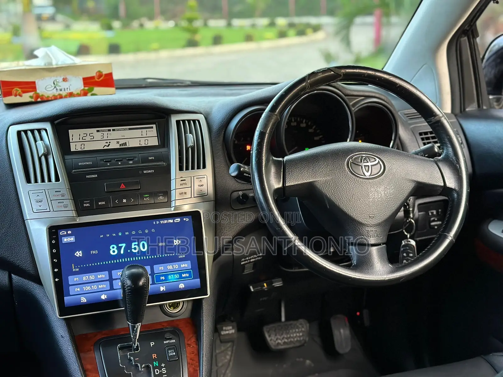 Toyota Harrier 2008 Black