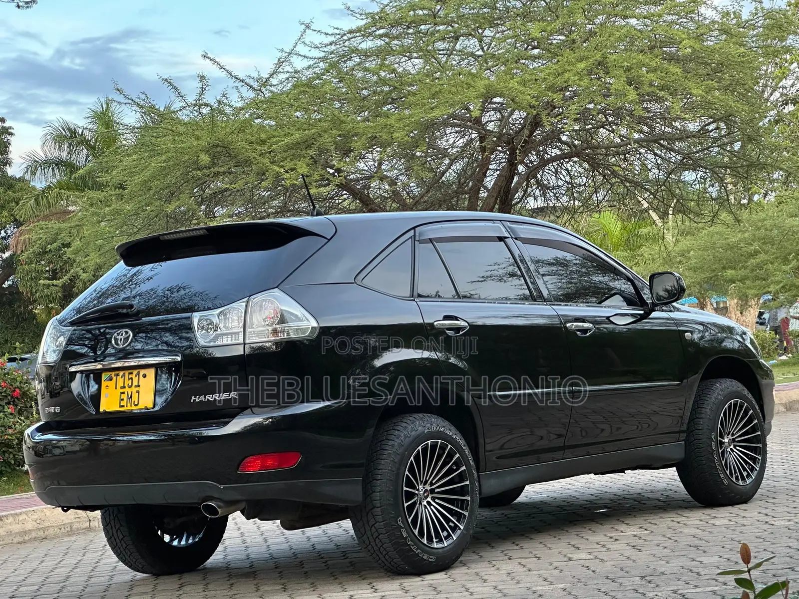 Toyota Harrier 2008 Black
