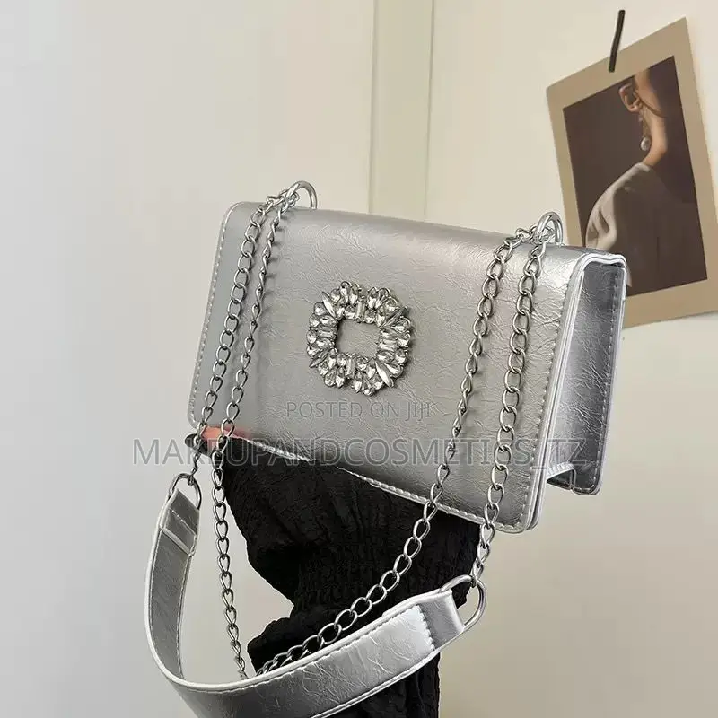 Silver Women’S Bag