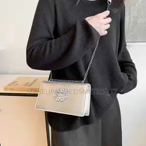 Silver Women’S Bag