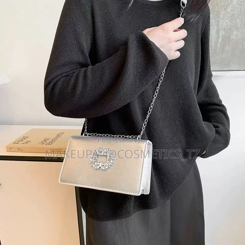 Silver Women’S Bag