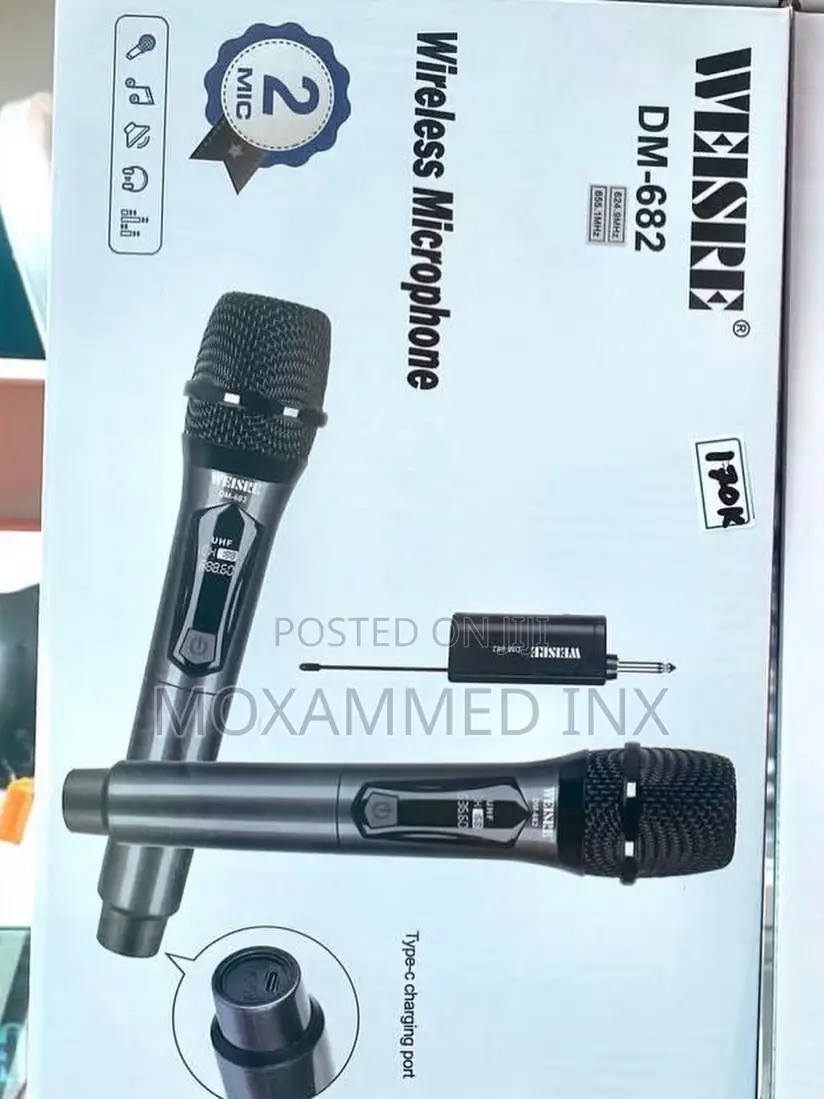 Wireless Microphone 2mics