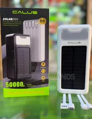 Calus Solar Power Bank 50000mah [Solar 560]