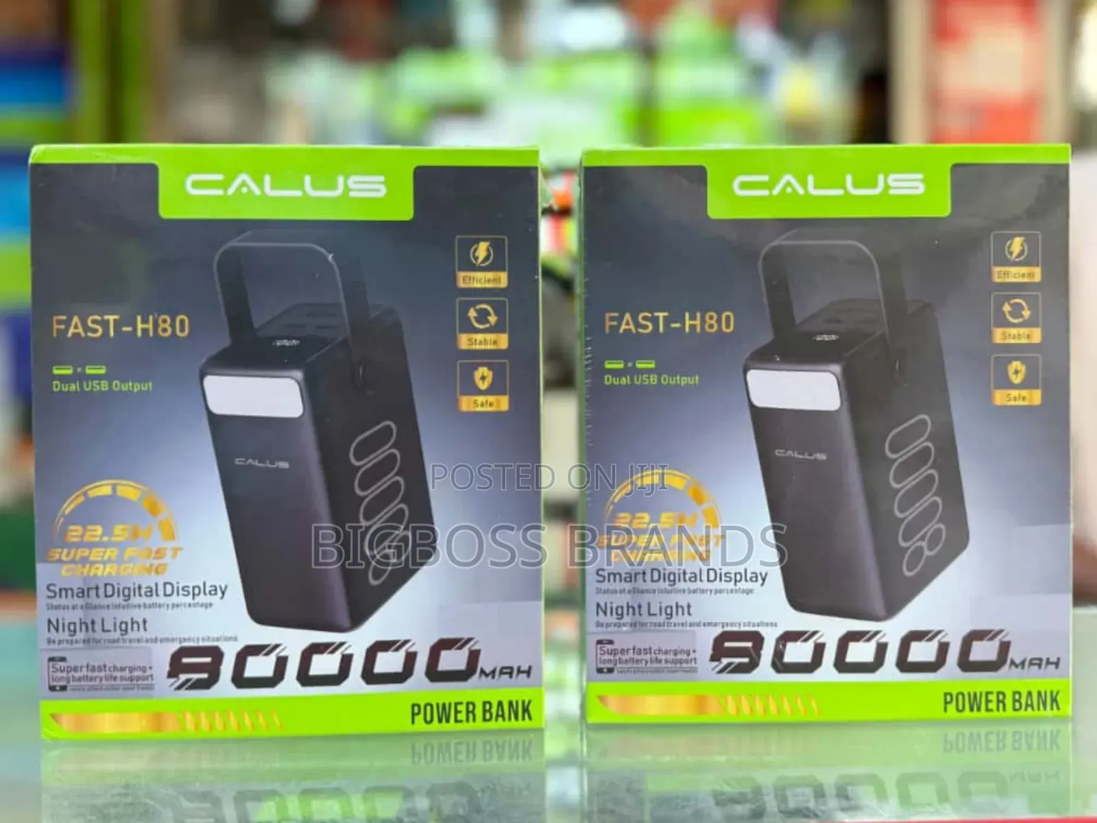 Calus Heavy Duty Power Bank [Fast H80] 80000mah