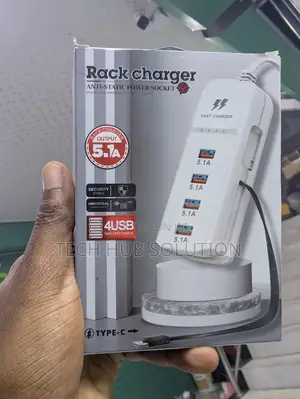 Rack Charger Anti-Static Power Socket (5.1a Usb Charging)