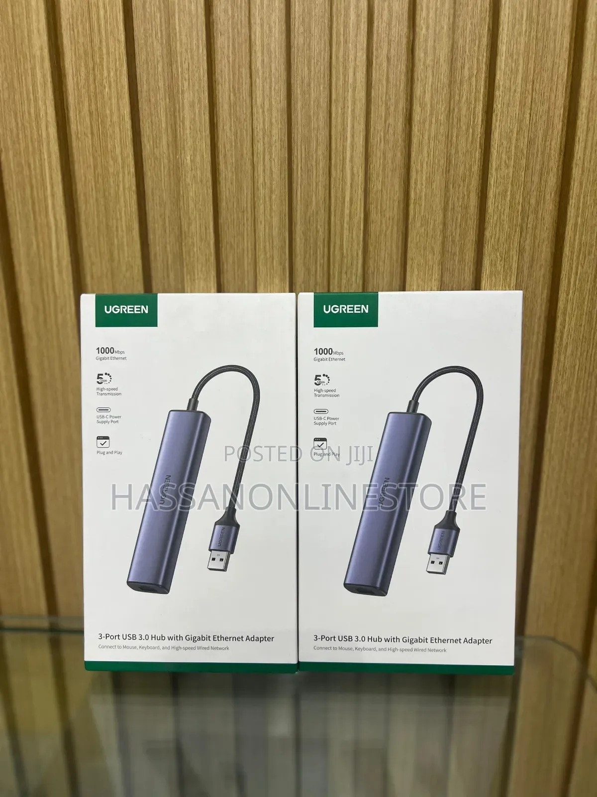 Ugreen 5-in-1 Usb 3.0 Hub With Gigabit Ethernet Adapter