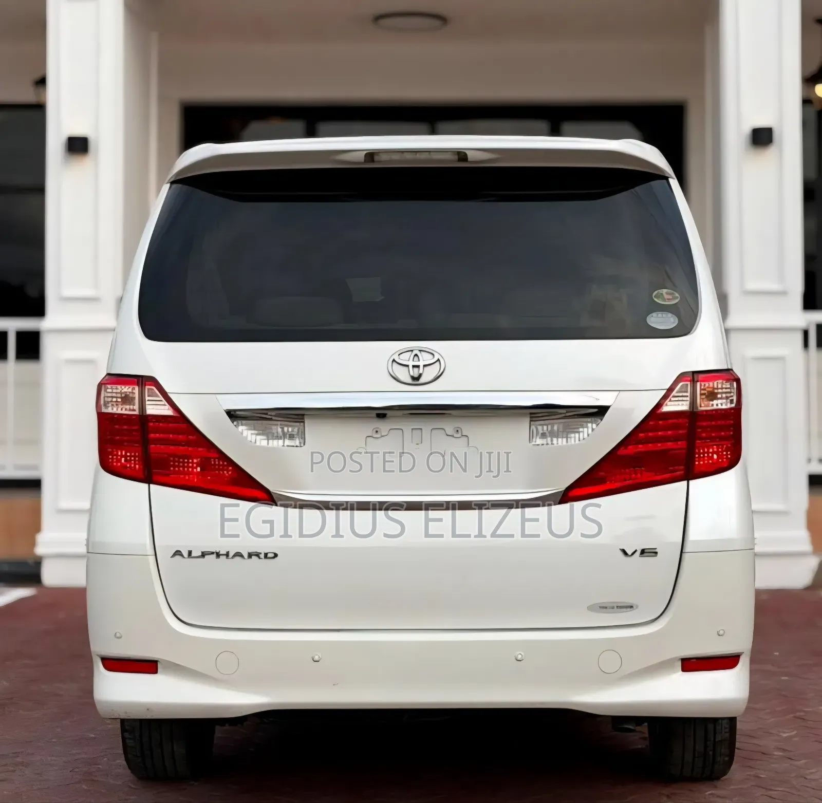 Toyota Alphard 2008 White